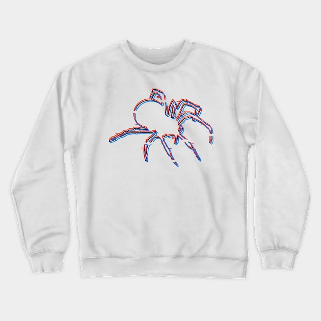 Glitch spider Crewneck Sweatshirt by Gavlart